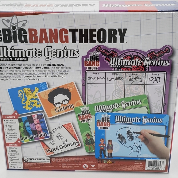 Two NIB The Big Bang Theory Games Ultimate Genius And Trivia Game Fan Edition - Picture 3 of 11
